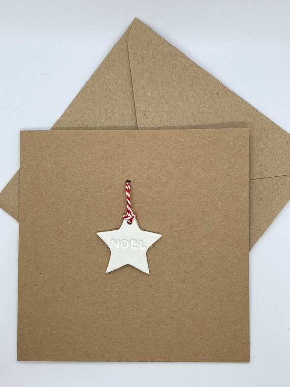 Wedding Favour 6.5cm Table place setting Star Gift Token Eco-Friendly Personalised Clay Star Magnet
