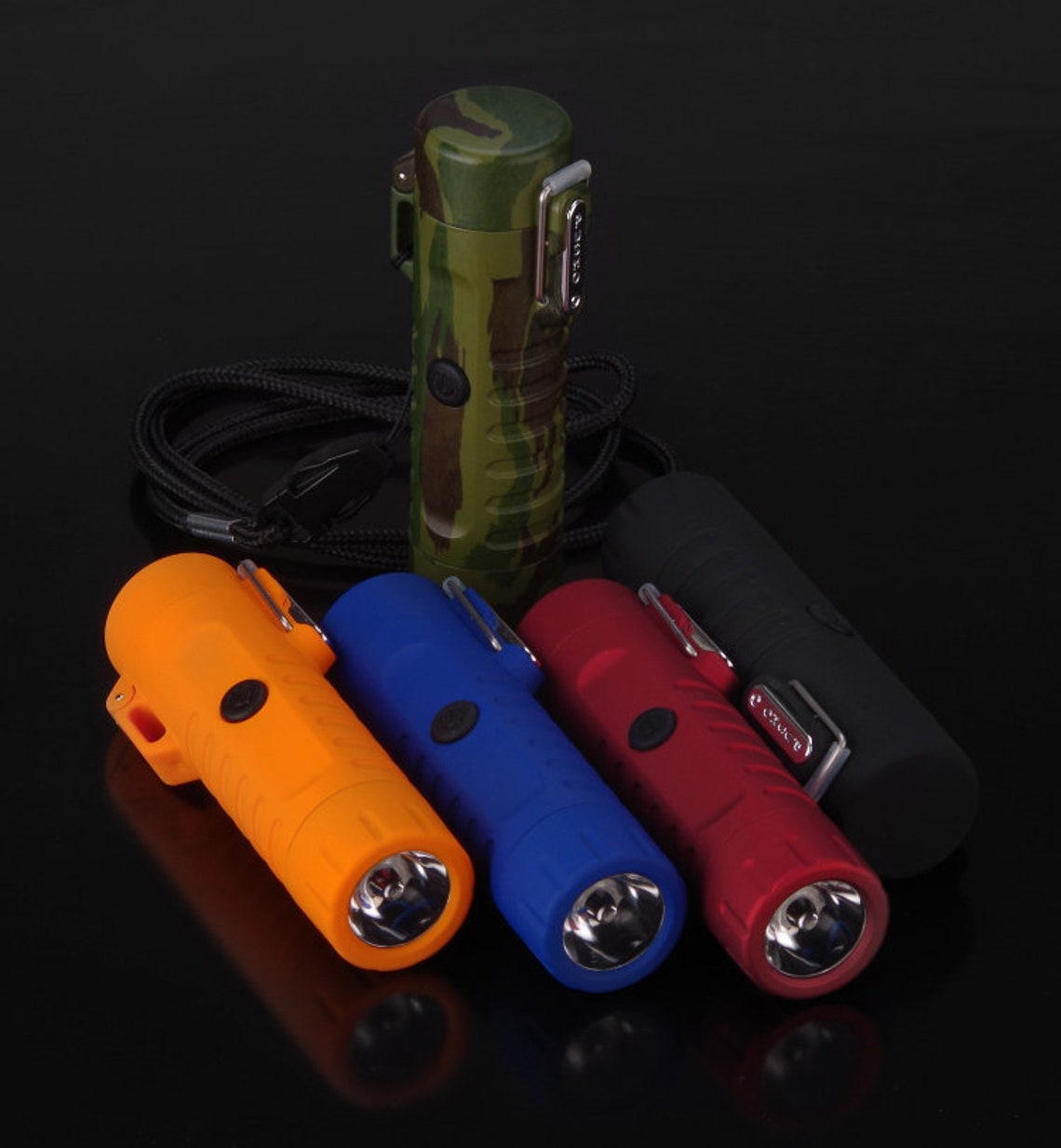 Windproof Waterproof electric Camping Lighter Rechargeable Etsy