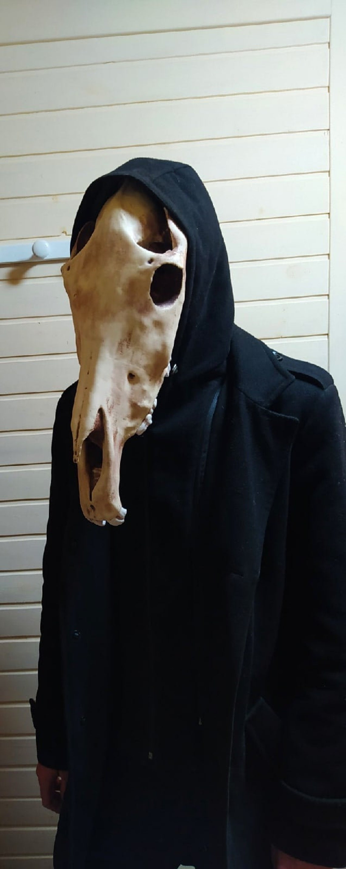 Horse skull mask Realistic Replica Horror style undead Etsy