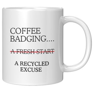 Kaffemugg med logotyp för kollega, rolig kontorspresent, sarkastisk kollegapresent, arbetsbästis-kaffekopp, kollegas nya jobbkaffemuggpresent