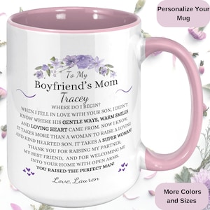 An meine Freunde Mutter Geschenk, meine Freunde Mutter Muttertagsbecher, personalisierte Kaffeetasse für Freund Mutter, einzigartige Freunde Mutter Geburtstagsgeschenk