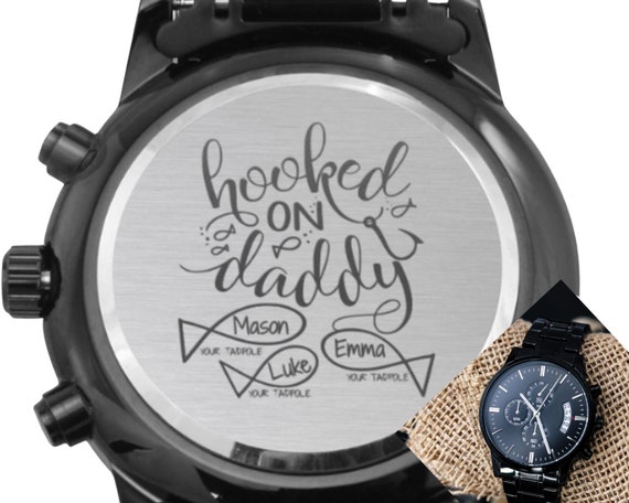 Dad Gift-personalized Engraved Watch, Fathers Day Gift for