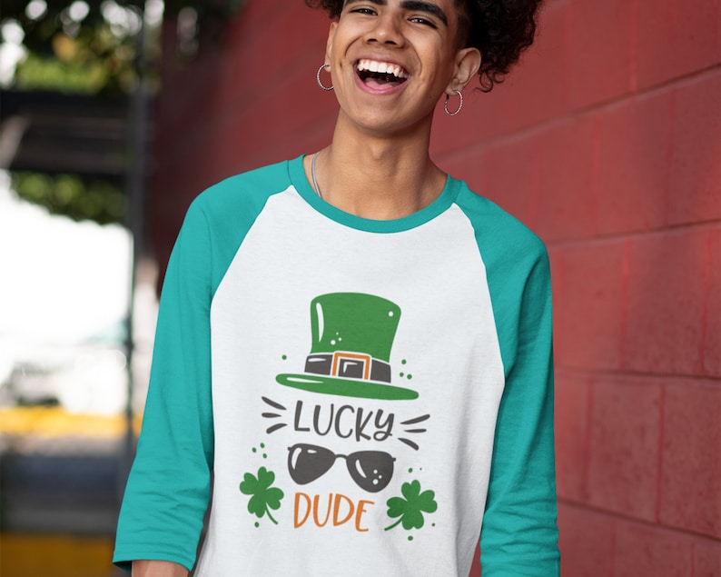 St Dude Gift Lucky I/'m Irish Top T-Shirt for Guy Drinking Beer Tee Patrick/'s Day Man/'s Tee Shirt Funny T Saint Paddy/'s Day Shirt