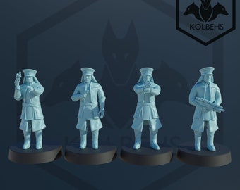 Royal Guards - 3D Printable STL Files (NOT Physical miniatures)