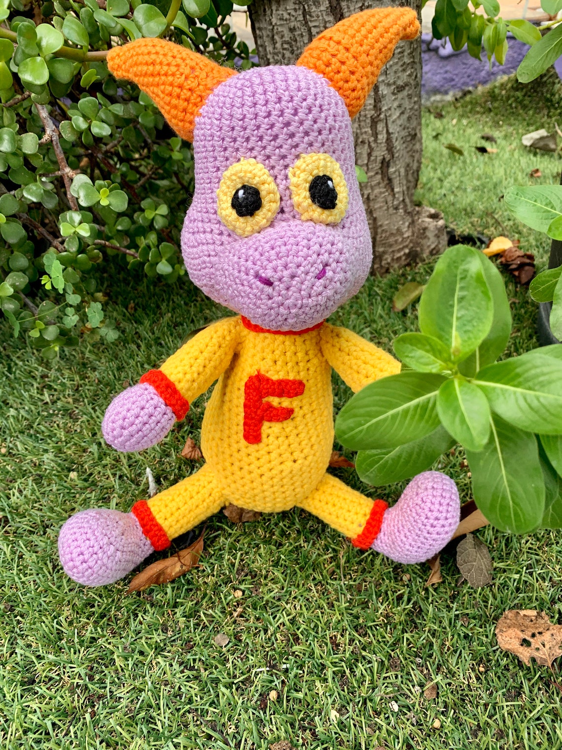 Crochet Pattern Figment Dragon Etsy