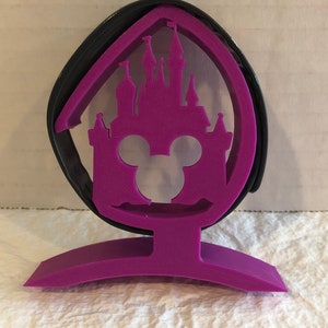Cinderella Castle and Winnie The Pooh Disney Character MagicBand Display Holder 3D Printed image 5