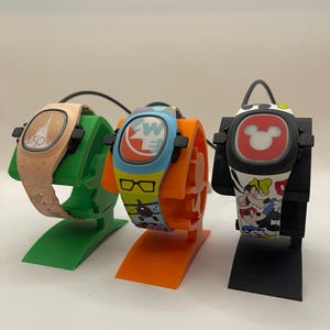 MagicBand+ Display Holder  *Option 2 Characters* 3D Printed