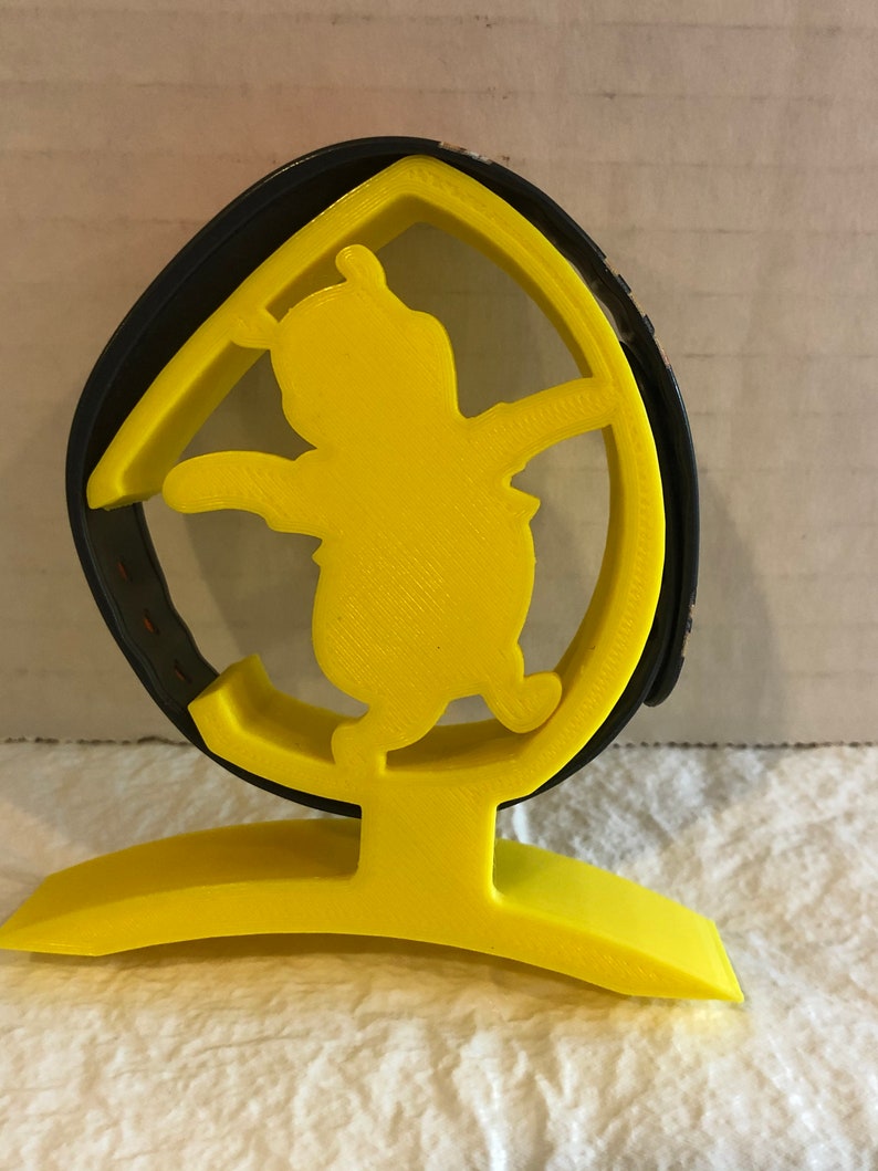 Cinderella Castle and Winnie The Pooh Disney Character MagicBand Display Holder 3D Printed image 6