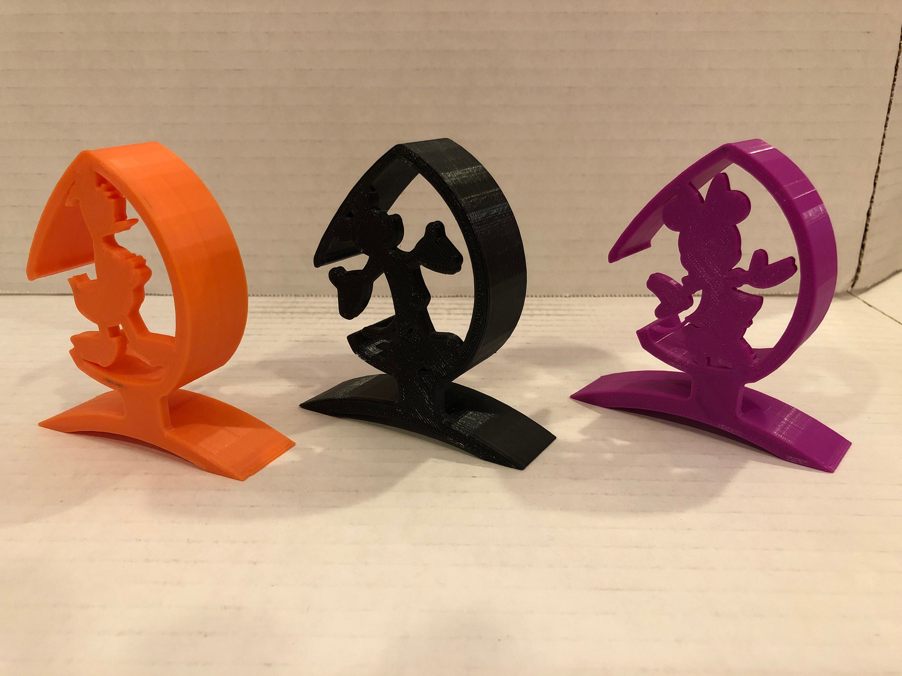 Classic Disney Character MagicBand Display Holder 3D Printed Etsy