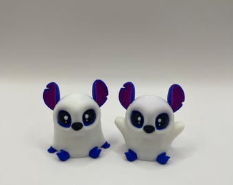 2 mini-figurines Ghost Stitch
