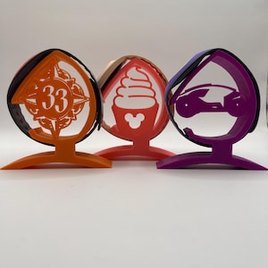 MagicBand Display Holder  *Option 2 Characters* 3D Printed