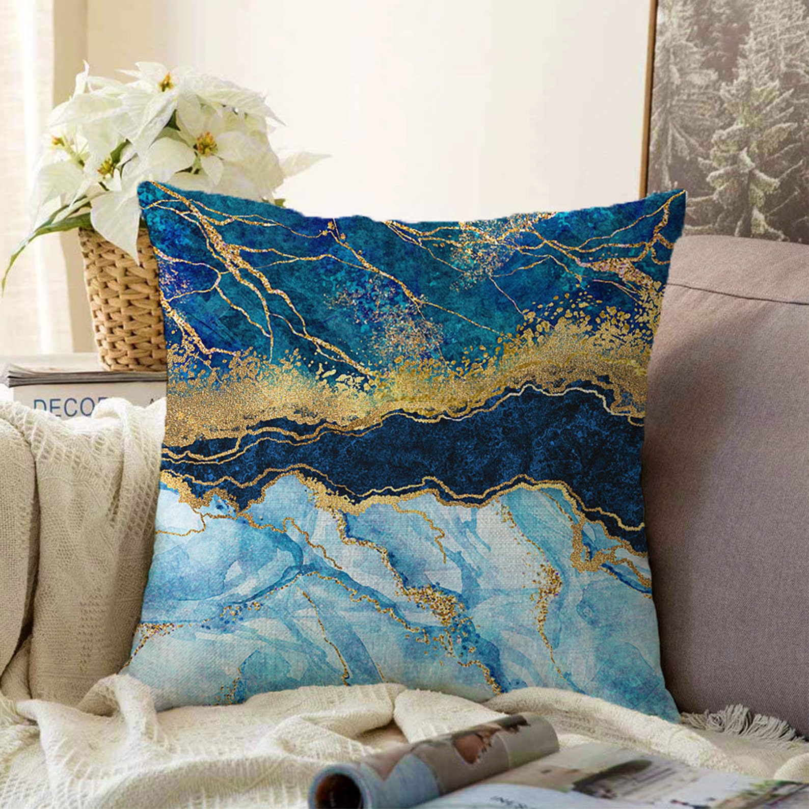 Pillow Cover Cushion Cover 55 x 55 cm Etsy