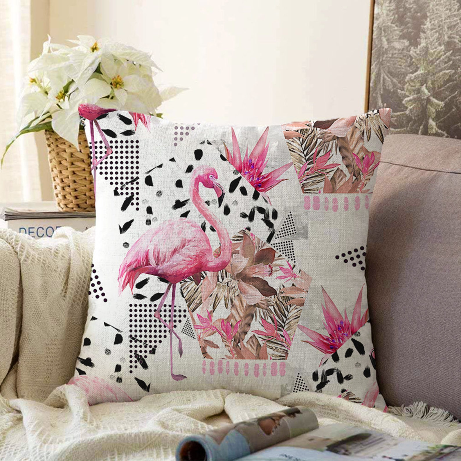 Pillow Cover Cushion Cover 55 x 55 cm Etsy