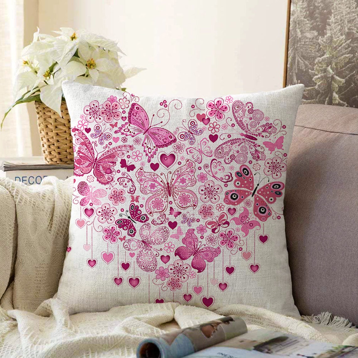 Pillow Cover Cushion Cover 55 x 55 cm Etsy