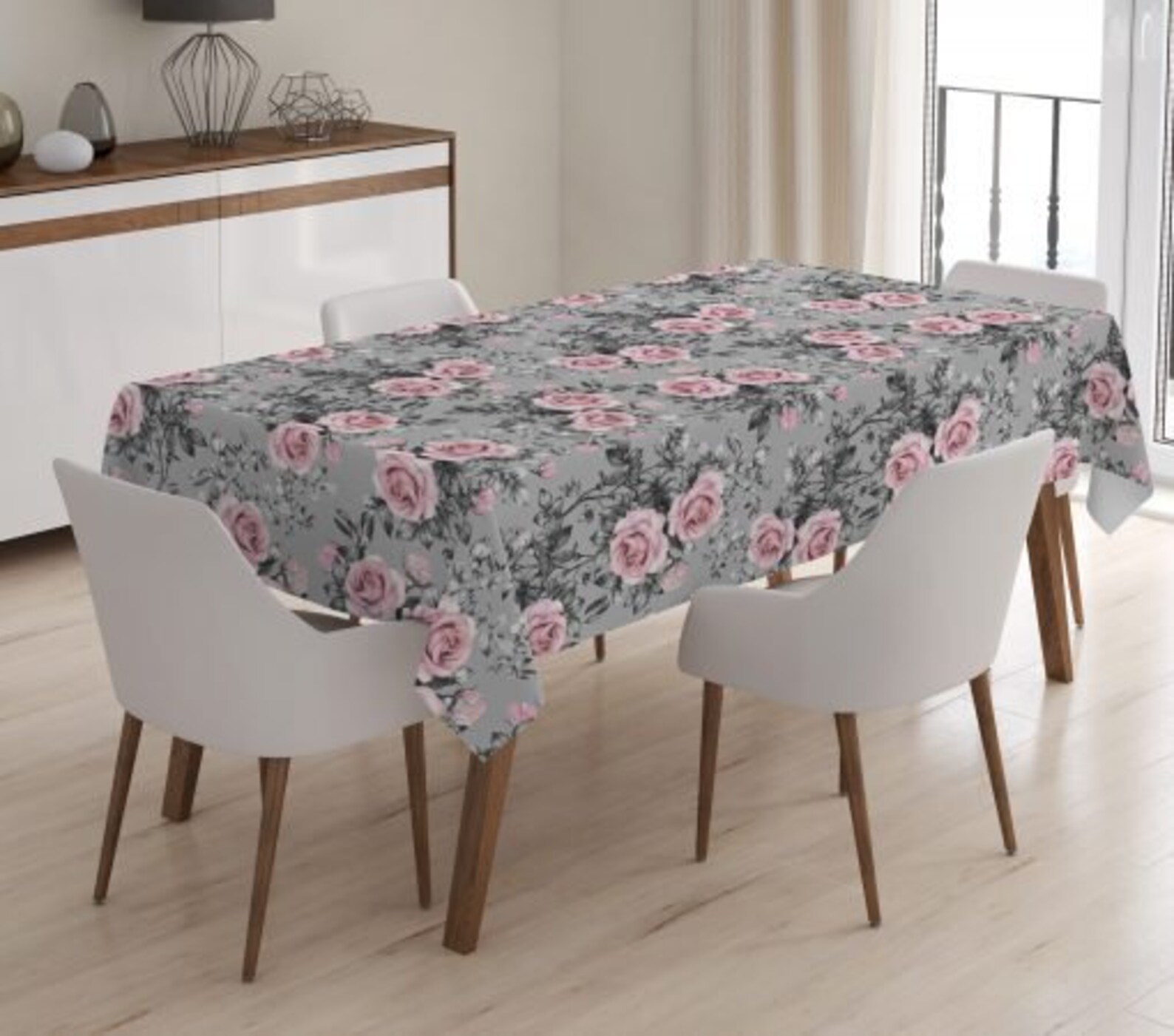 Tablecloth, Kitchen and Dining, Different Sizes Decorative Rectangle