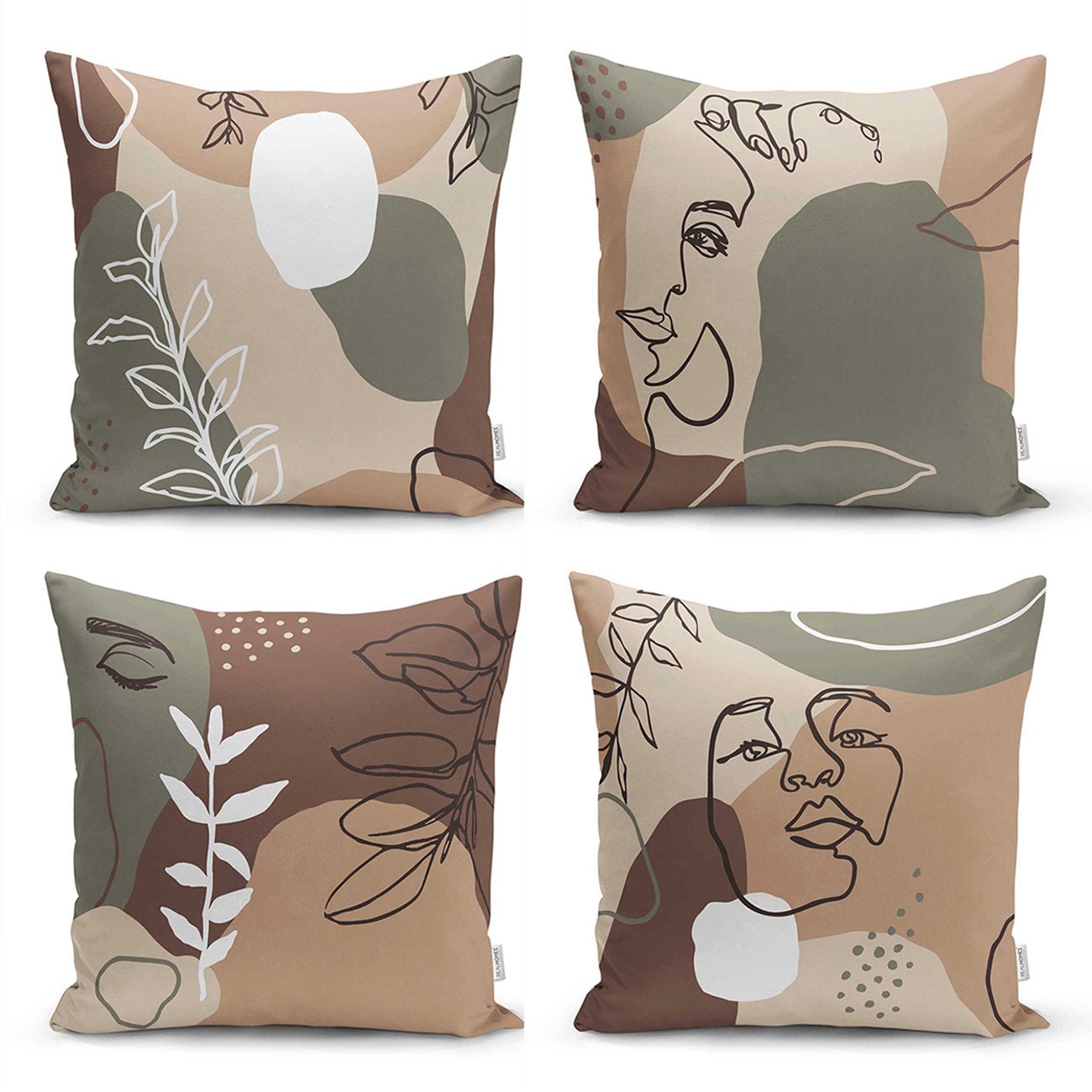 Pillow Cover Cushion Cover 4343 cm Portrait Special Etsy