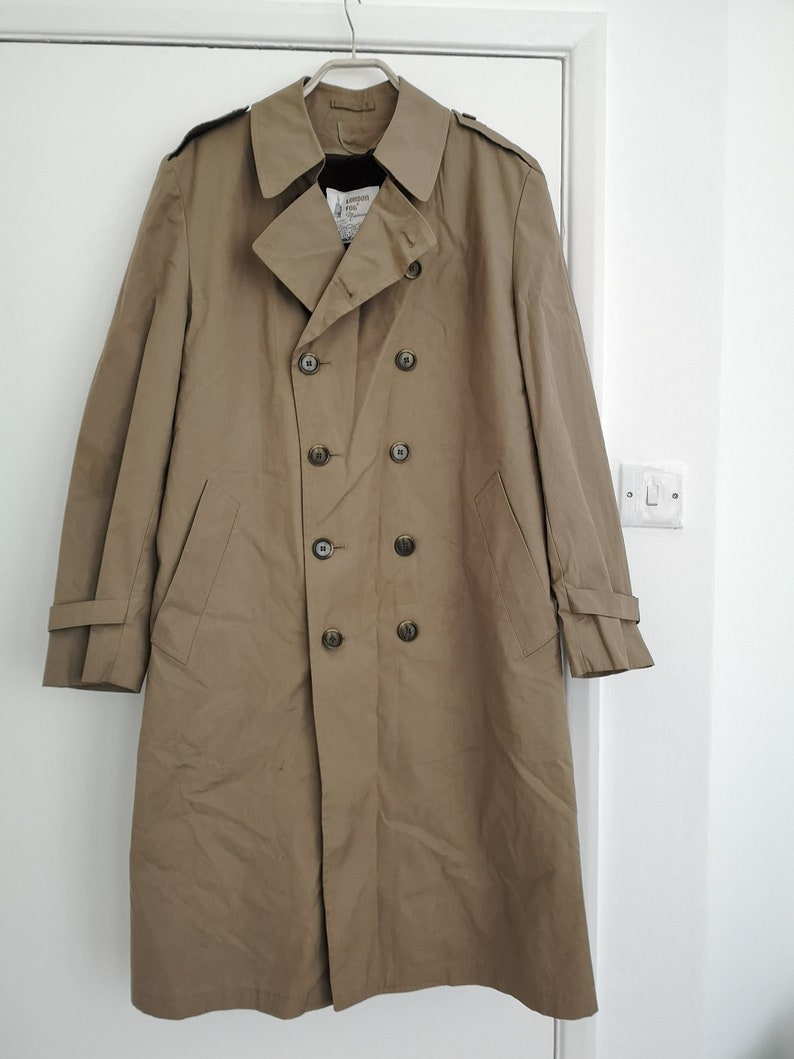 Vintage trench coat by London Fog trench maincoats weather | Etsy