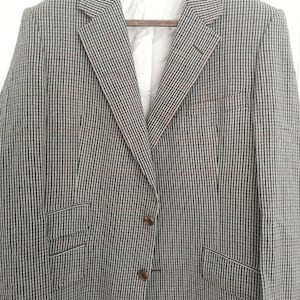 Vintage Mens Turnbull & Asser of St James pure new wool jacket in size Large (41&quot; /104cm)