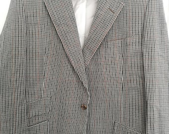 Vintage Mens Turnbull & Asser of St James pure new wool jacket in size Large (41" /104cm)