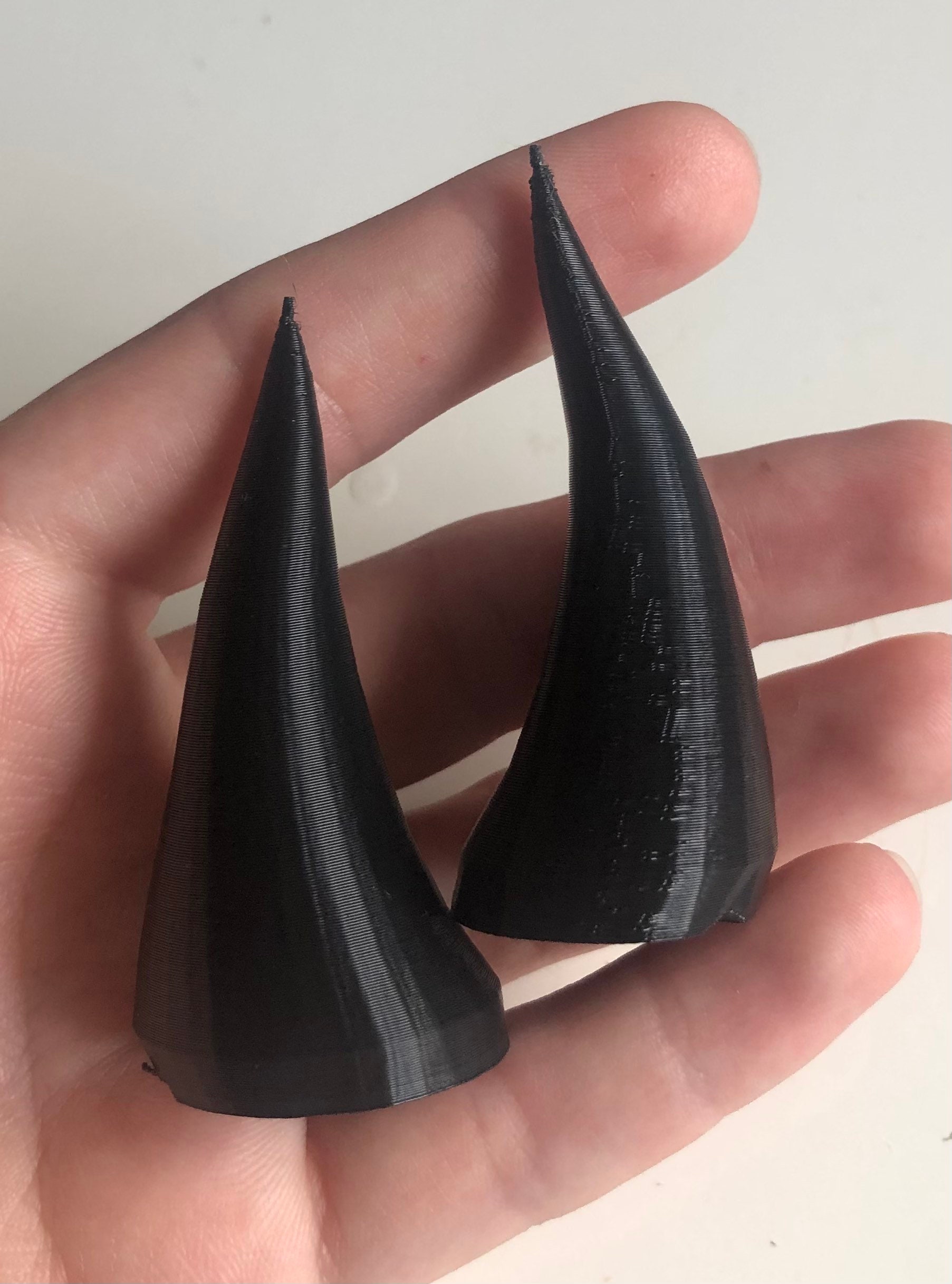 Devil Horn Hairclips Halloween Accessory Alternative Gift Etsy UK