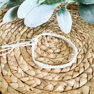 Macrame Anklet // Boho Anklet // Bracelet