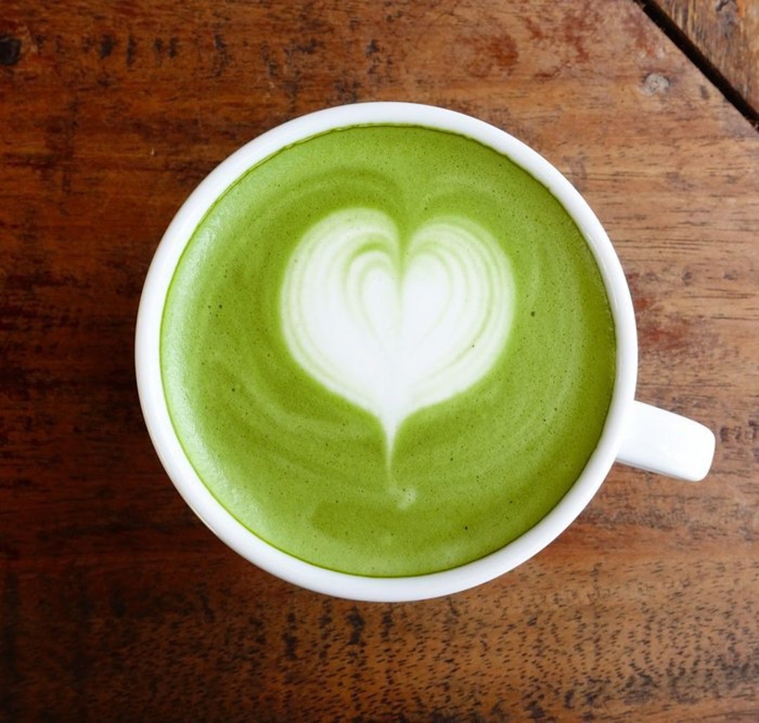 Matcha Green Tea Latte Drink Mix MCT Oil Tocotrienols Etsy