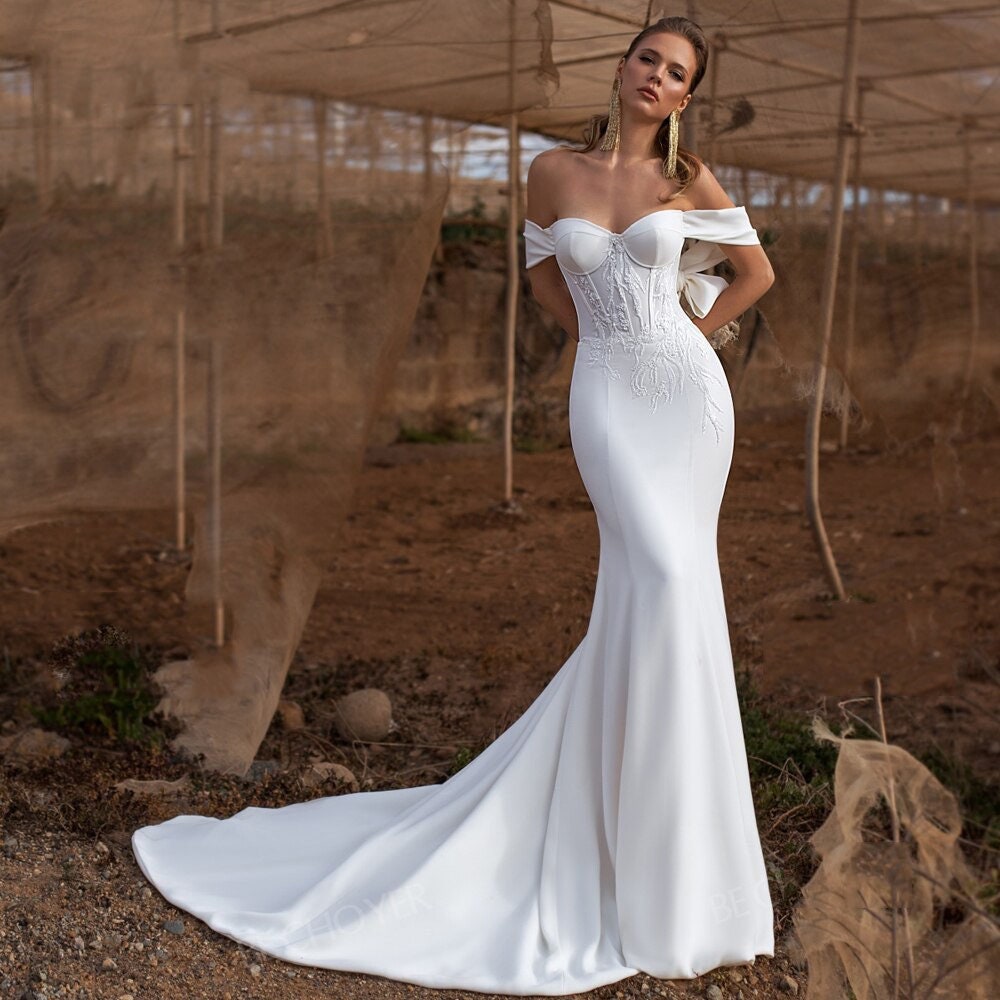 fancy wedding gown