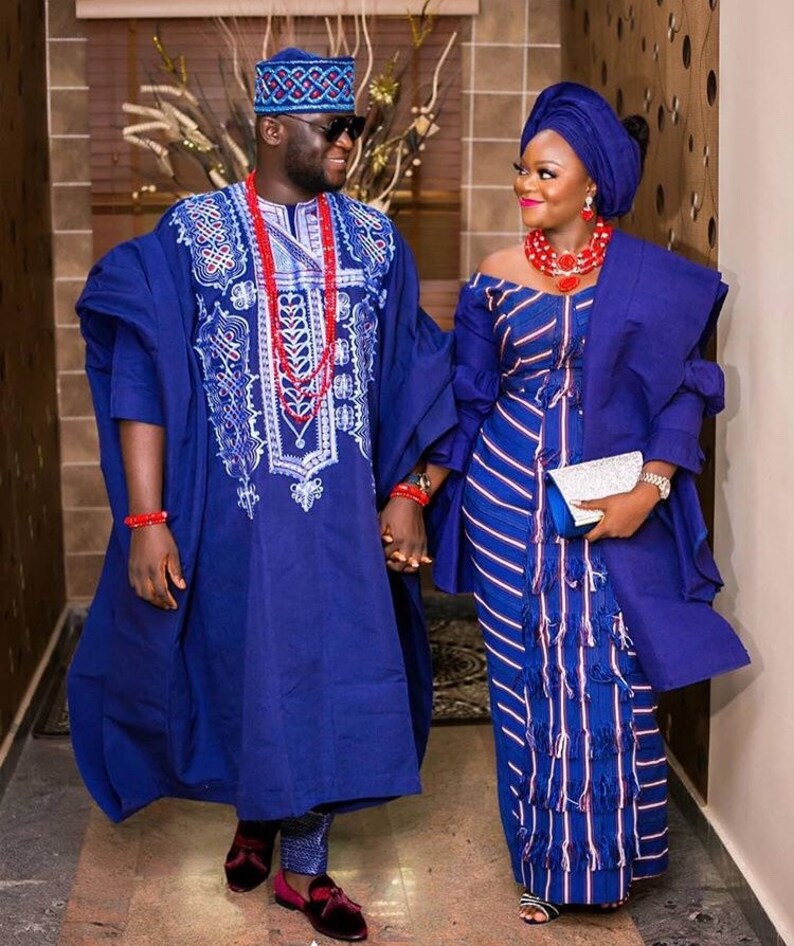 Afrikanische Yoruba Hochzeit Paare Kleidung Set/afrikanische Etsy