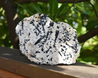 Massive Chunk of Black Tourmaline in Quartz