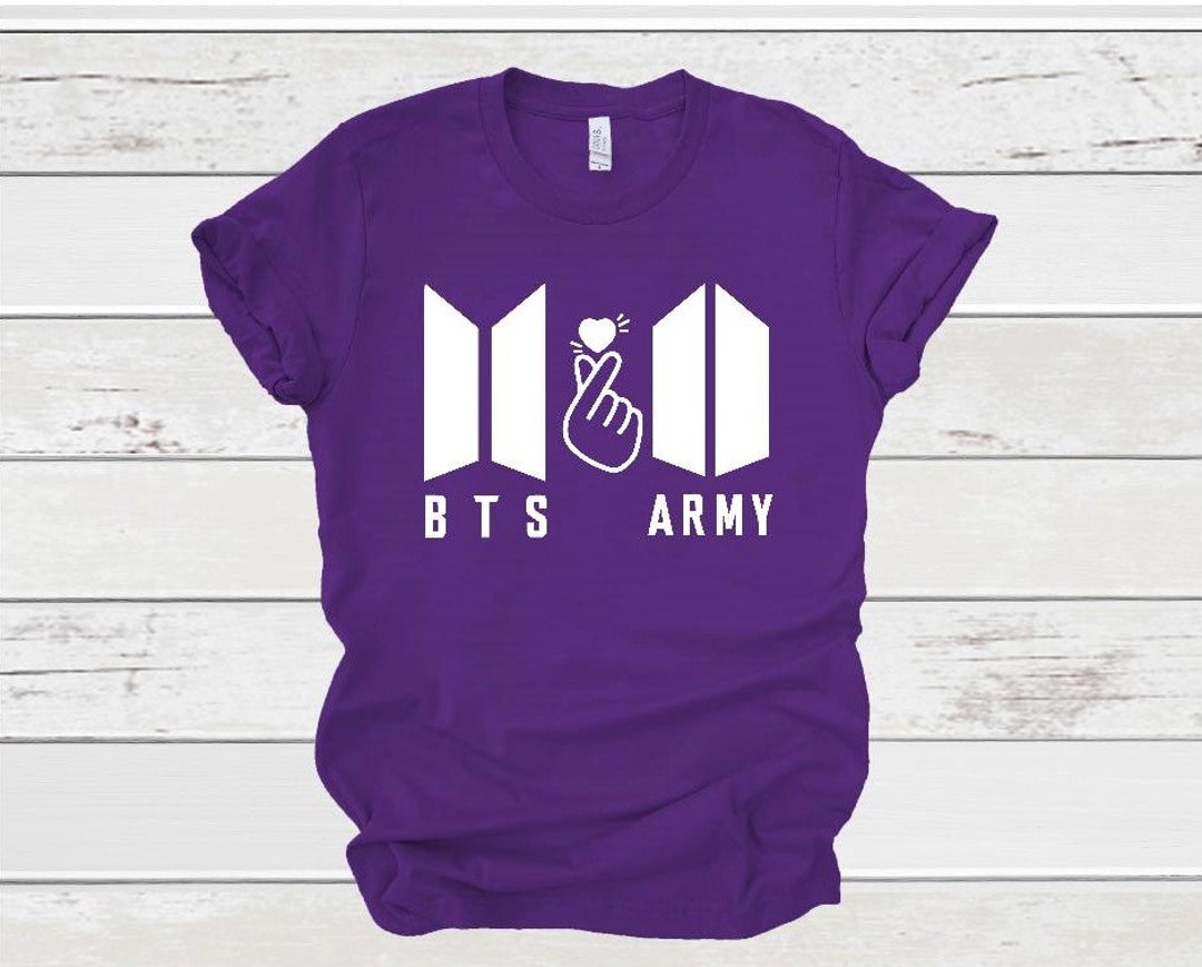 BTS T-shirt | BTS Army Tee | K-pop | BTS Inspired Tee | Army Tee | Bts ...