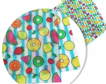 Summer Transparent Jelly Sheets, Fruit Vinyl Sheet (C5-102)