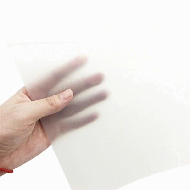 Shiny Solid Jelly Sheets Vinyl Sheet Etsy