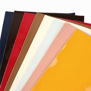 Patent Faux Leather Sheets, Vinyl Fabric Sheet (G2-101)