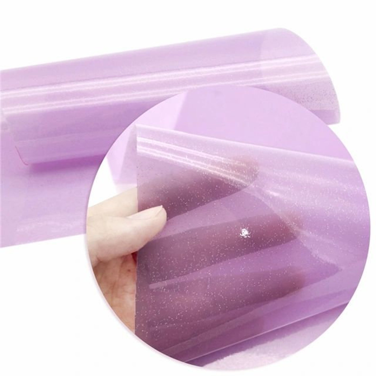 Transparent Glitter Jelly Sheets Vinyl Sheet S2117 Etsy