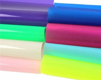 Shiny Solid Jelly Sheets, Vinyl Sheet (F5-103)