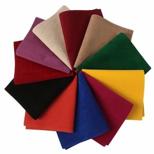 Suedette sheets, Faux Suede sheets (E2-100)