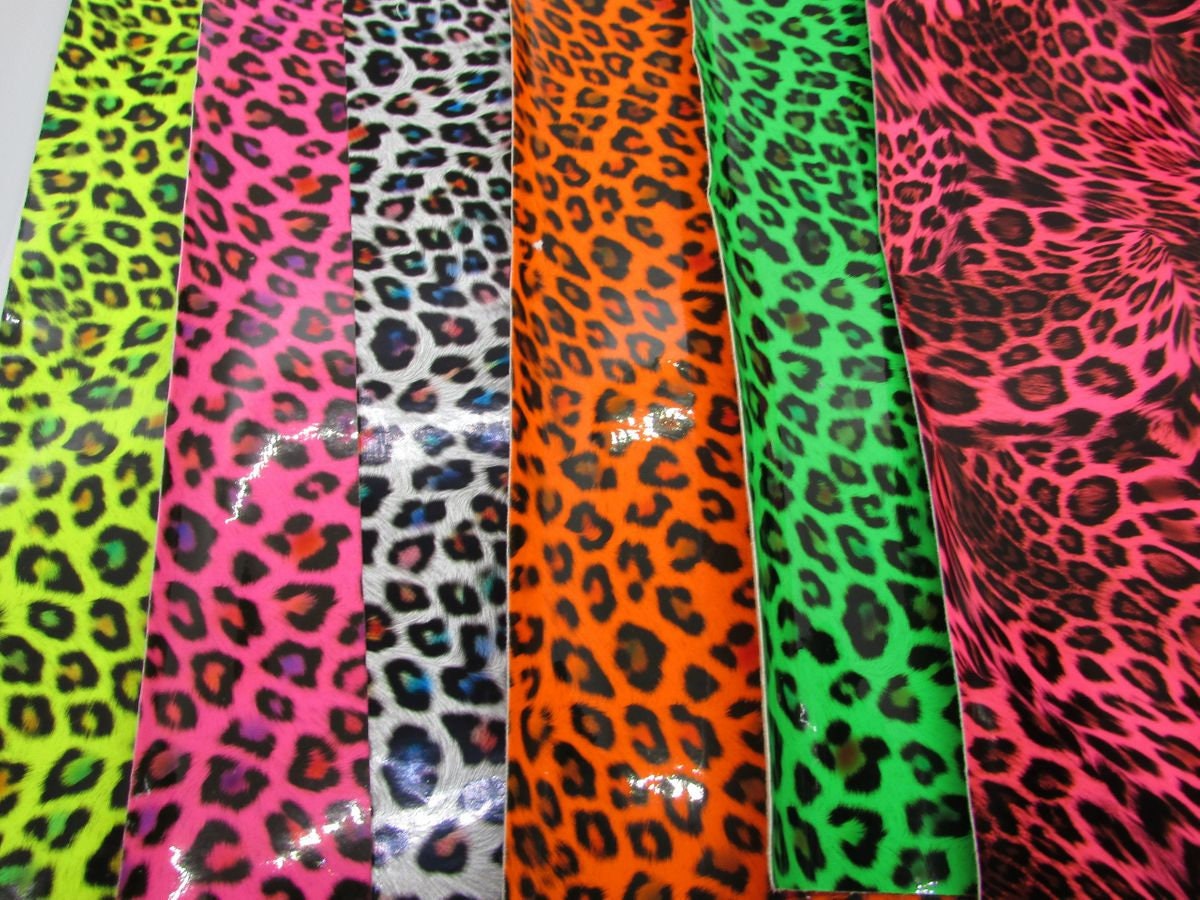 8x11, Leopard Synthetic Leather, Custom Leather Sheets, LV Leather Fabric,  Brush Strokes Leather, Tiger Leather Sheet, Faux Leather, Polka Dot Faux