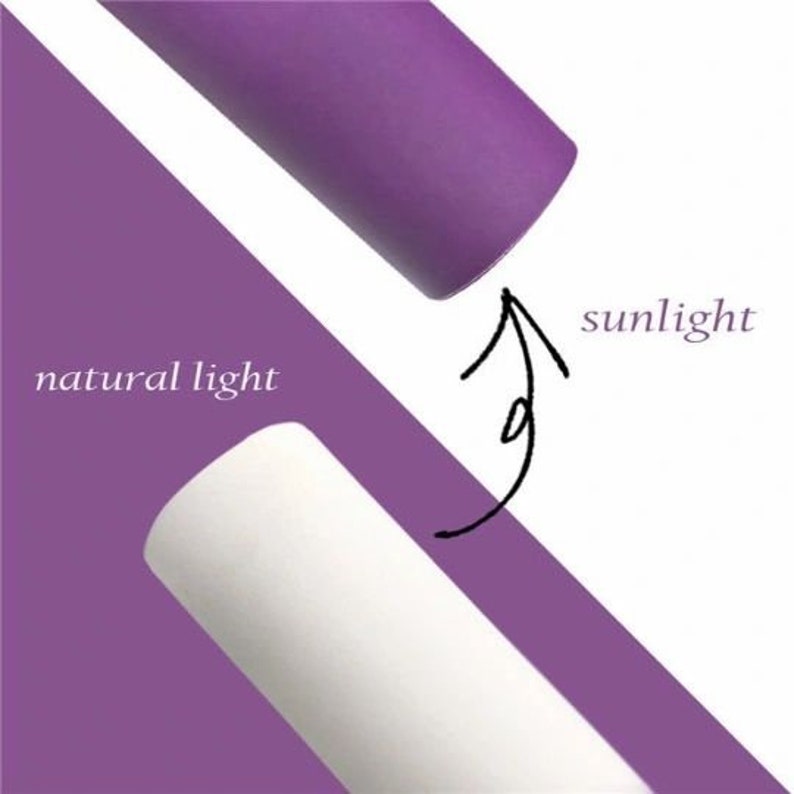 N2-102 Faux Leather Vinyl Fabric Sheet UV Light Reactive Synthetic Leather Sheets