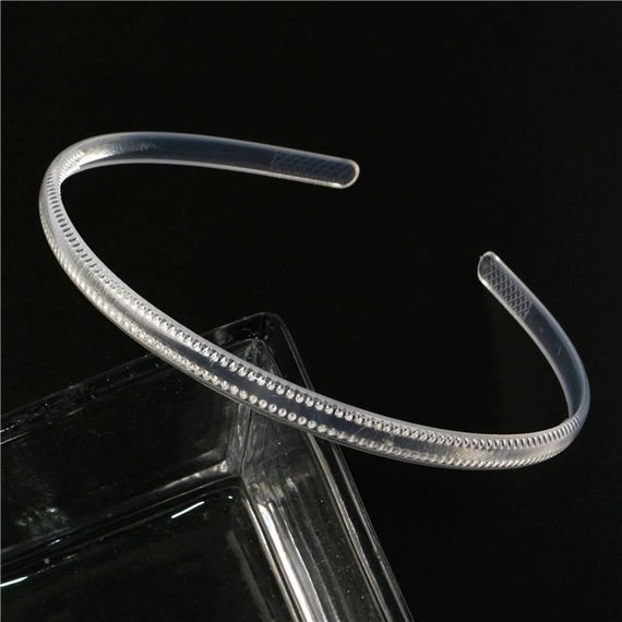 Clear Plastic Skinny Headband 8mm Plastic Headband Etsy