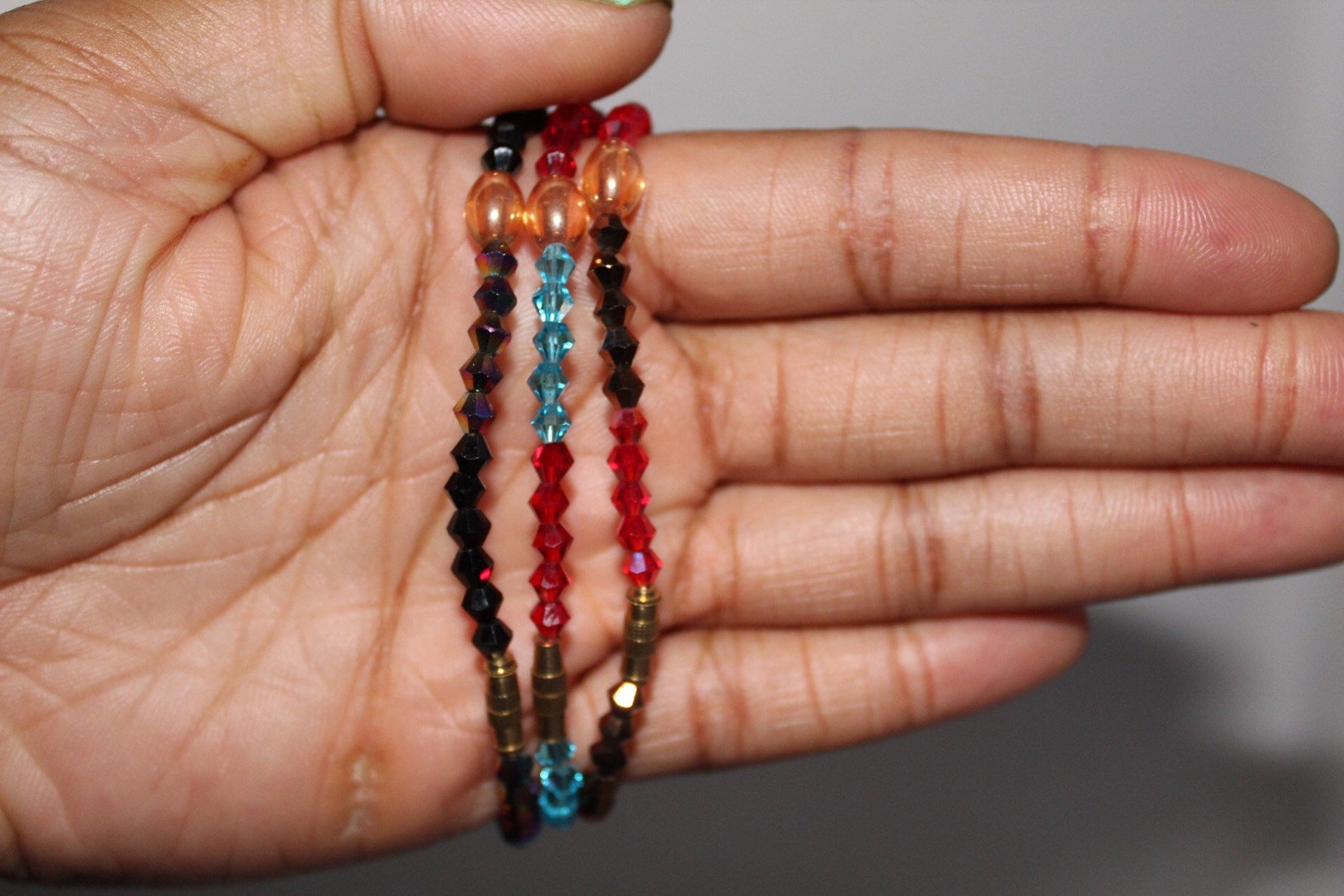 Handmade Elastic Bracelets Etsy