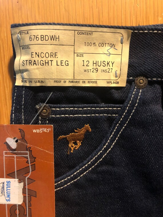 Deadstock Wrangler Jeans Student Fit Straight Leg USA W29 L27 - Etsy