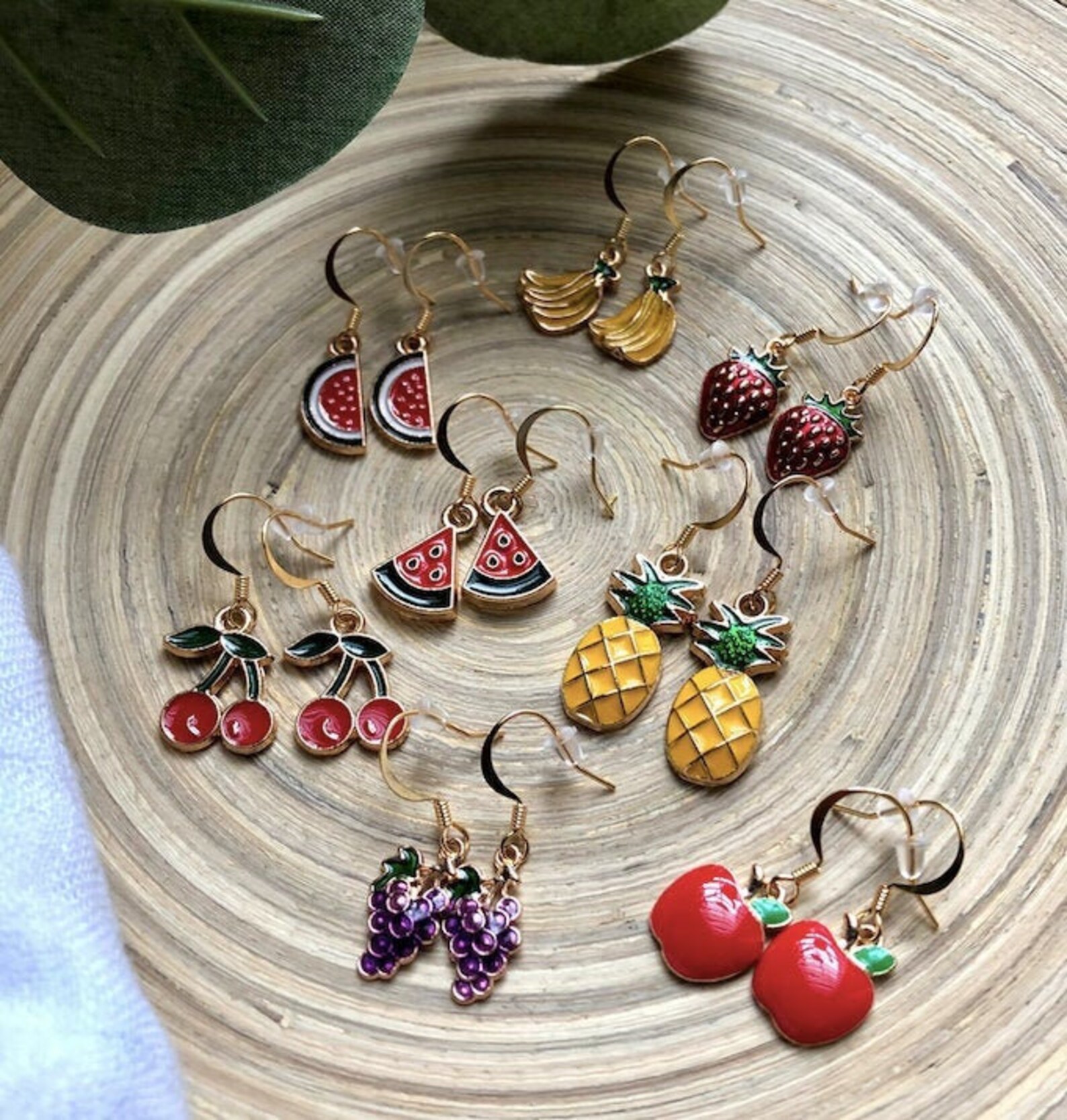 Fruit Earrings Etsy