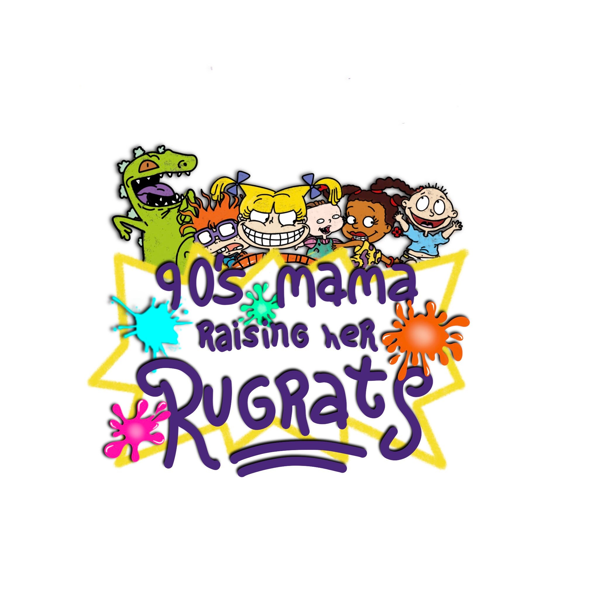 Bumper Stickers Paper &amp; Party Supplies Rugrats sticker Chuckie finster rugrats tommy pickles ...