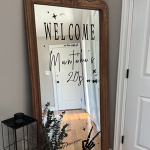 RIPs to 20s decal, Halloween decal, Birthday decal, Welcome Sign, Funeral Death to my youth birthday welcome sign. 30 Birthday decal