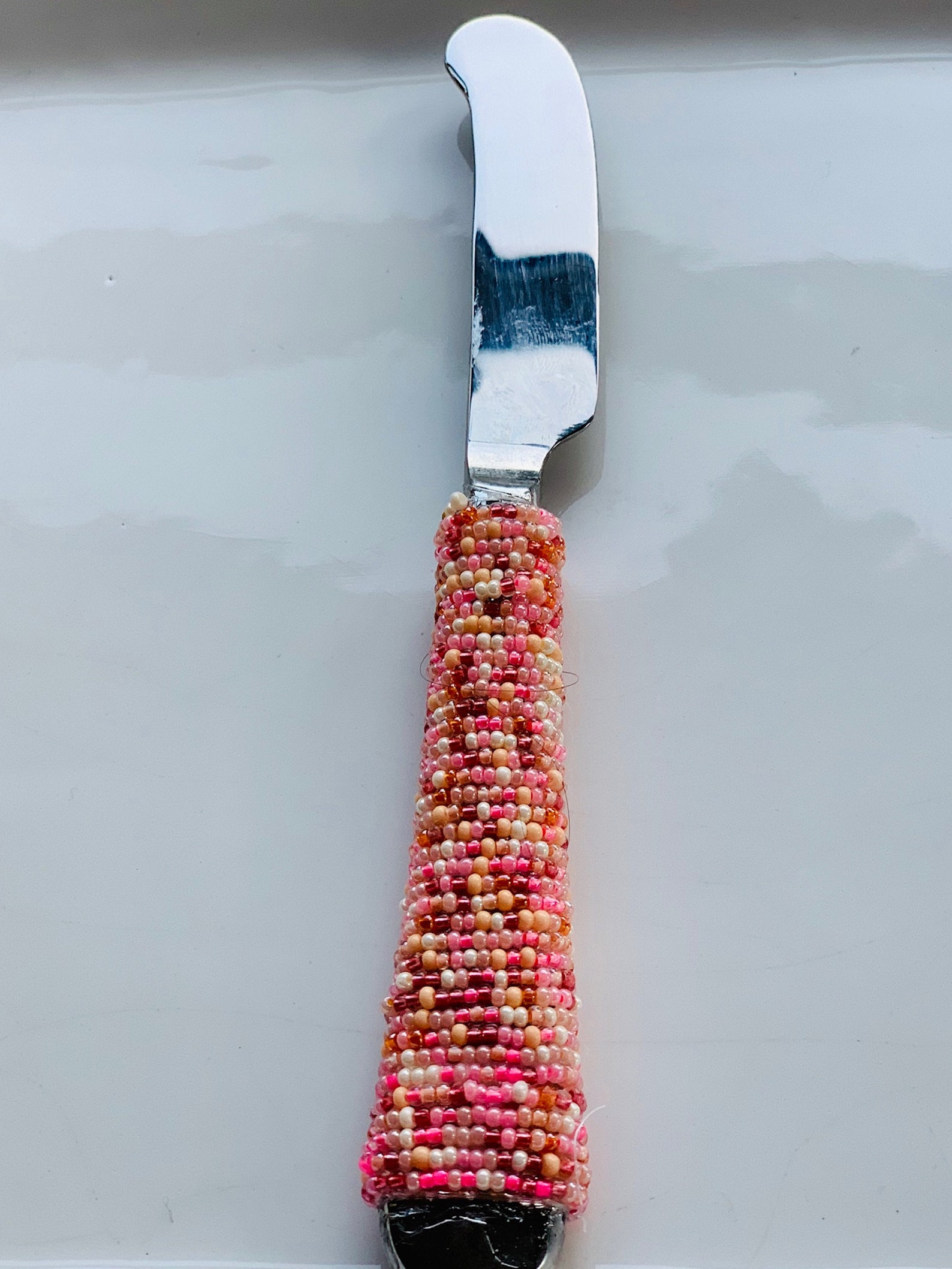 Handmade Beaded Butter Knife Etsy