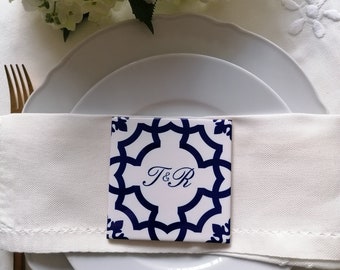 Azulejos Portugal, Custom Wedding favours, the  unique gift in your special day - Request a sample