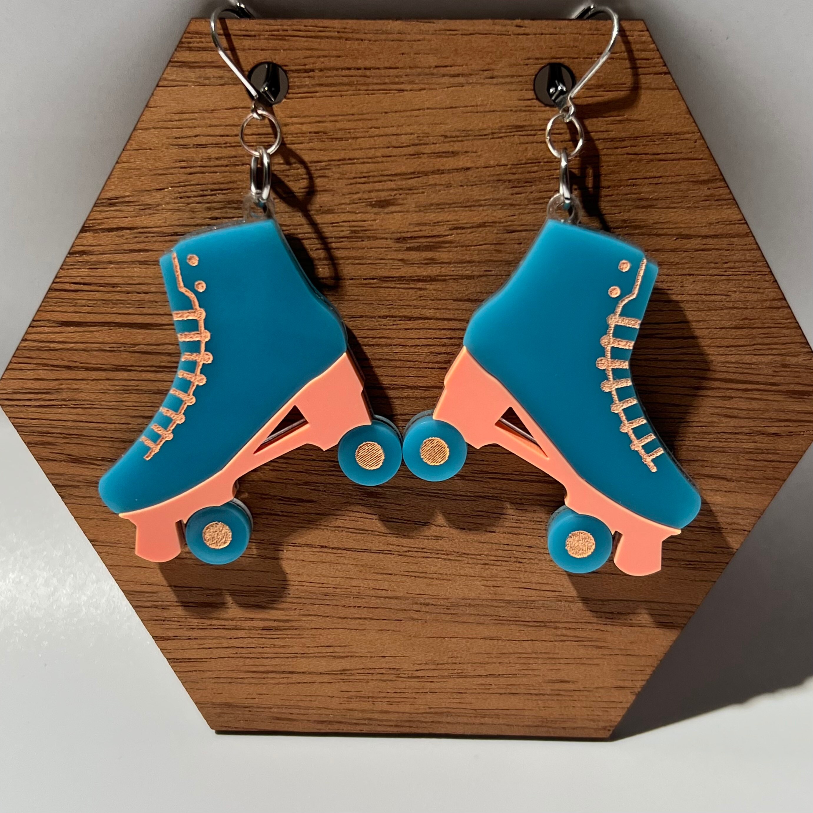 Roller skate earrings Roller skate earrings