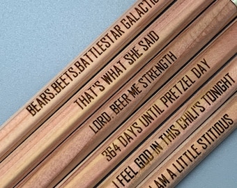 The Office Quote Pencils - Set #1