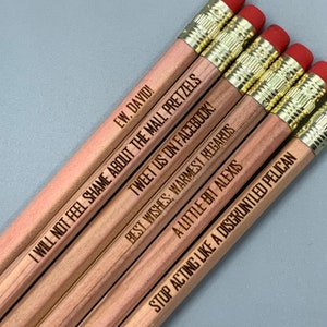 Schitt’s Creek Quote Pencils - Set #1