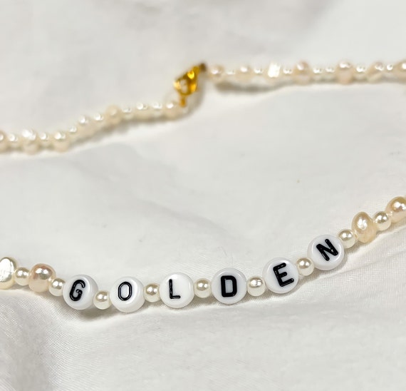 Harry styles pearl necklace etsy deals